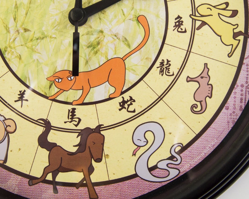 Chinese Zodiac Wall Clock Kyo Sohma Yuki Sohma Tohru Honda Etsy