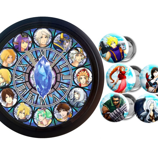 Coffret cadeau Final Fantasy Clock