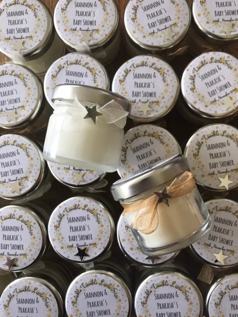 25 Baby Shower Mini Candles Baby Shower Gift for Guests Baby Etsy UK