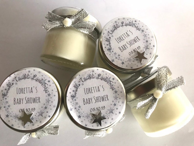 15 Baby shower Mini candles Baby shower gift for guests Baby Etsy