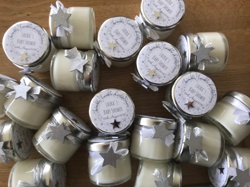 15 Baby shower Mini candles Baby shower gift for guests Baby Etsy