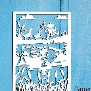 papier découpe, découpage, la ferme, canard