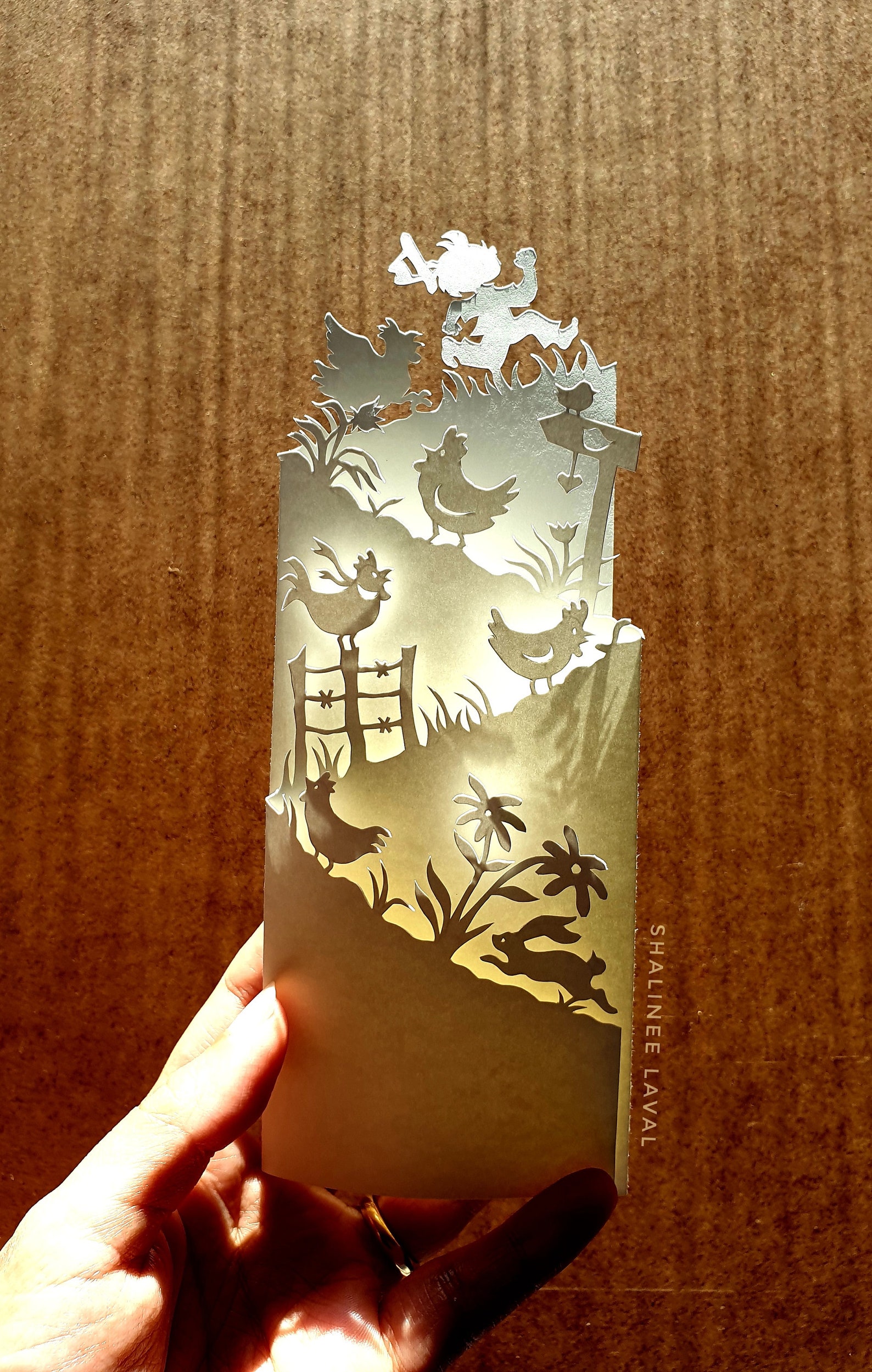 Egg Stealer DIY Digital Papercut Template, Instant Download PDF ...