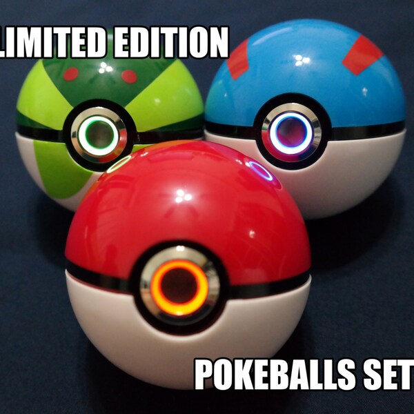 Pokemon Pokeball Toy Mod (Colored Ring LIMITED EDITION SET)