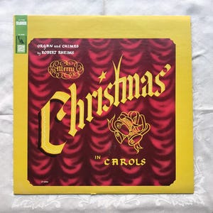 Christmas in Carols - vintage vinyl Album