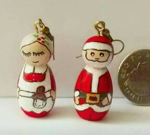 santa peg doll