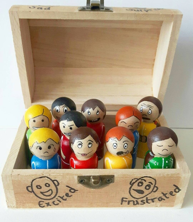 etsy wooden peg dolls