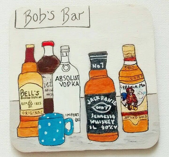 Personalised Beer Mat Gifts For Him Mothers Day Gifts Etsy