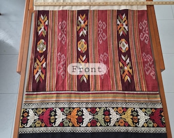 Laos Cotton Sinh or Tribal tubeskirt. Ready to wear. One size fits all.