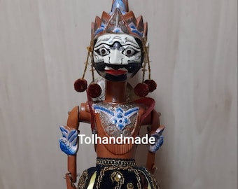 シ*ー様 木彫　インドネシア アンティーク　ワヤン人形　アート シ*ー様 木彫 インドネシア アンティーク ワヤン人形 アート ワヤン