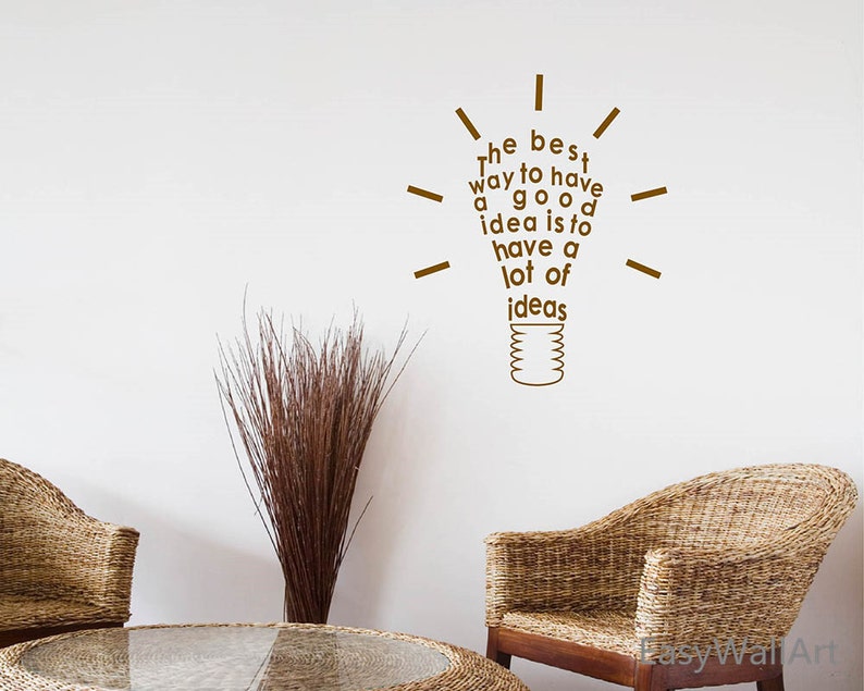 inspirational quotes wall decals inspirational wall decals | etsy