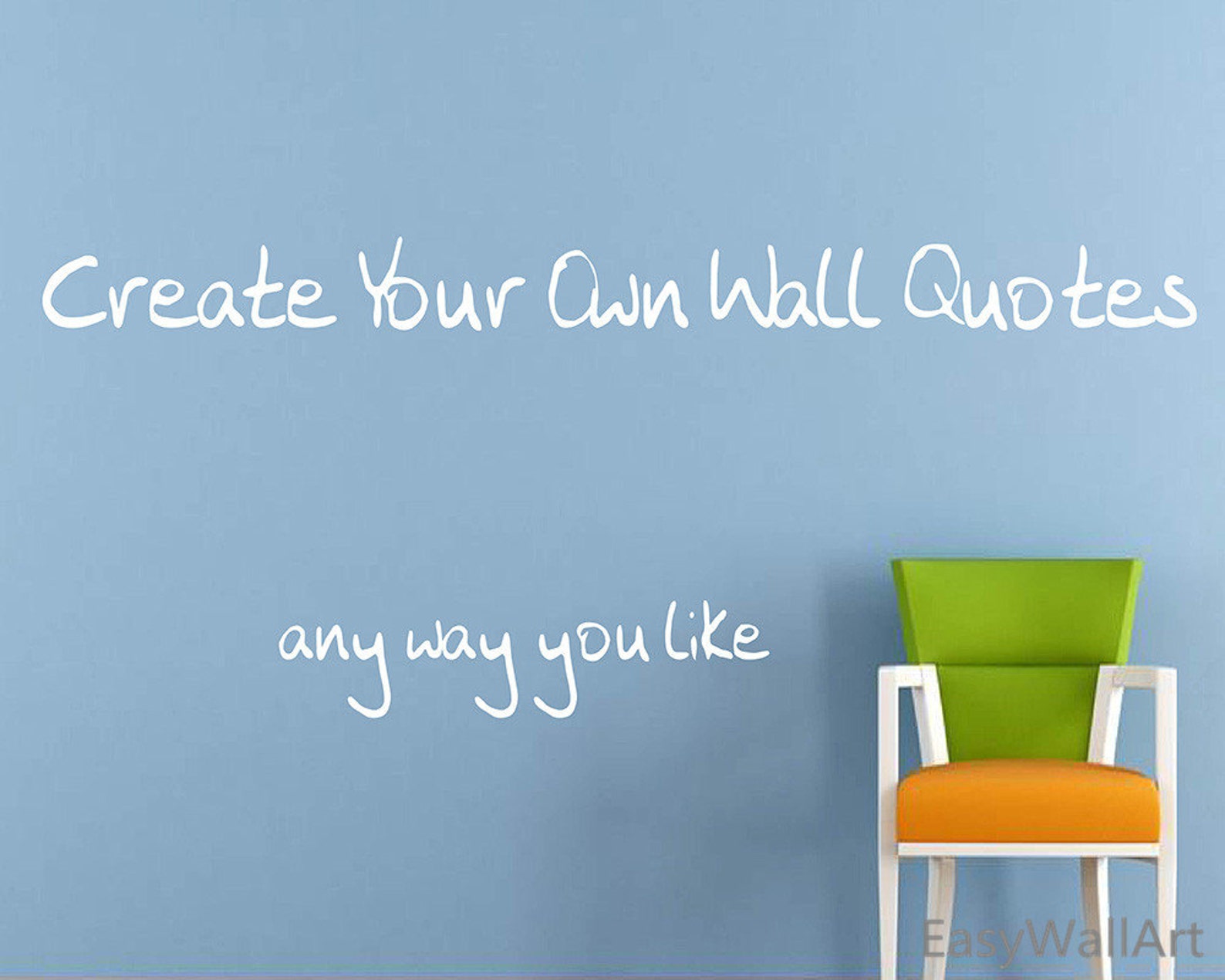 Create Your Own Wall Decal Custom Wall Decals Quotes Custom Etsy