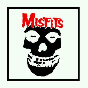 misfits embroidery design