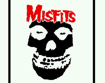 misfits embroidery design