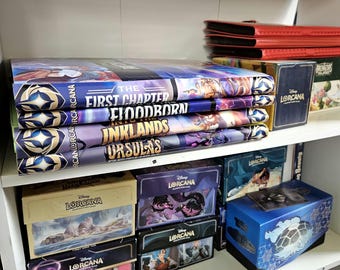Vinyl Lorcana Binder Stickers Spines - Sort by Set!