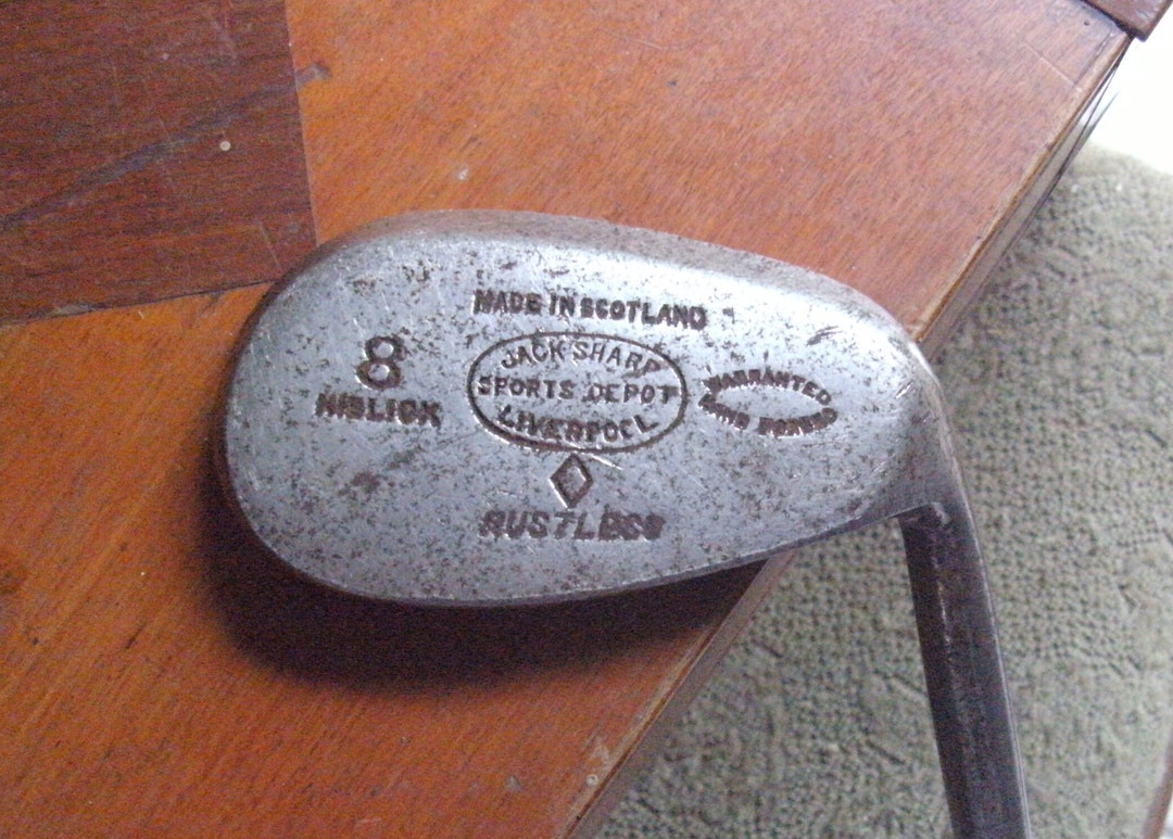 1920s/30s Lovely Antique NIBLICK Golf Club/hand in Scotland