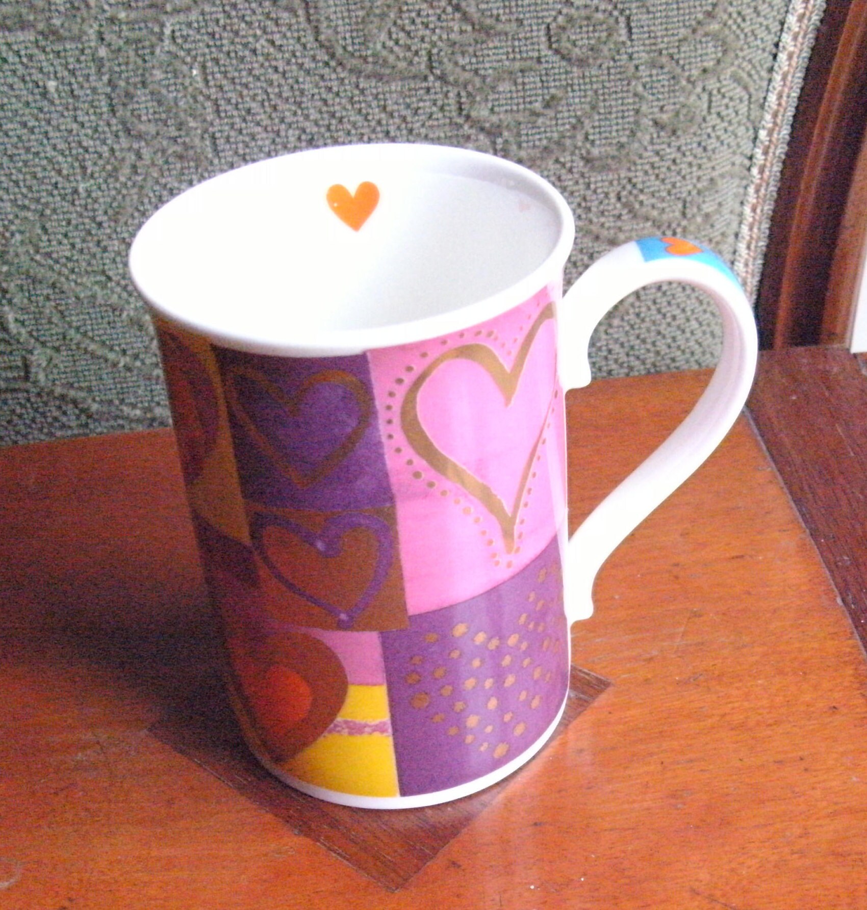 1998 Unused Stunning St Michael Logo M S Fine Bone China V Colourful Valentine 1998 Unused Stunning St Michael Logo M S Fine Bone China V Colourful Valentine