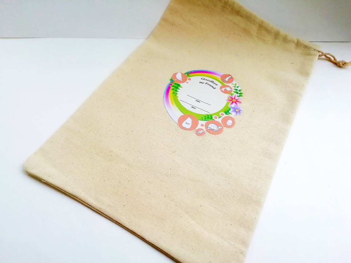 EcoFriendly Pet Burial Bag Kit Biodegradable Pet Body Bag Etsy