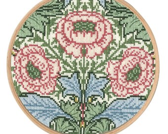 DMC BL1174/77 いちご泥棒 ウィリアム・モリス作 - V & A クロス