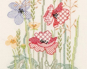 Bothy Threads Derwentwater Designs Seasons Panels - Summer Counted Cross Stitch Kit by Rose Swalwell