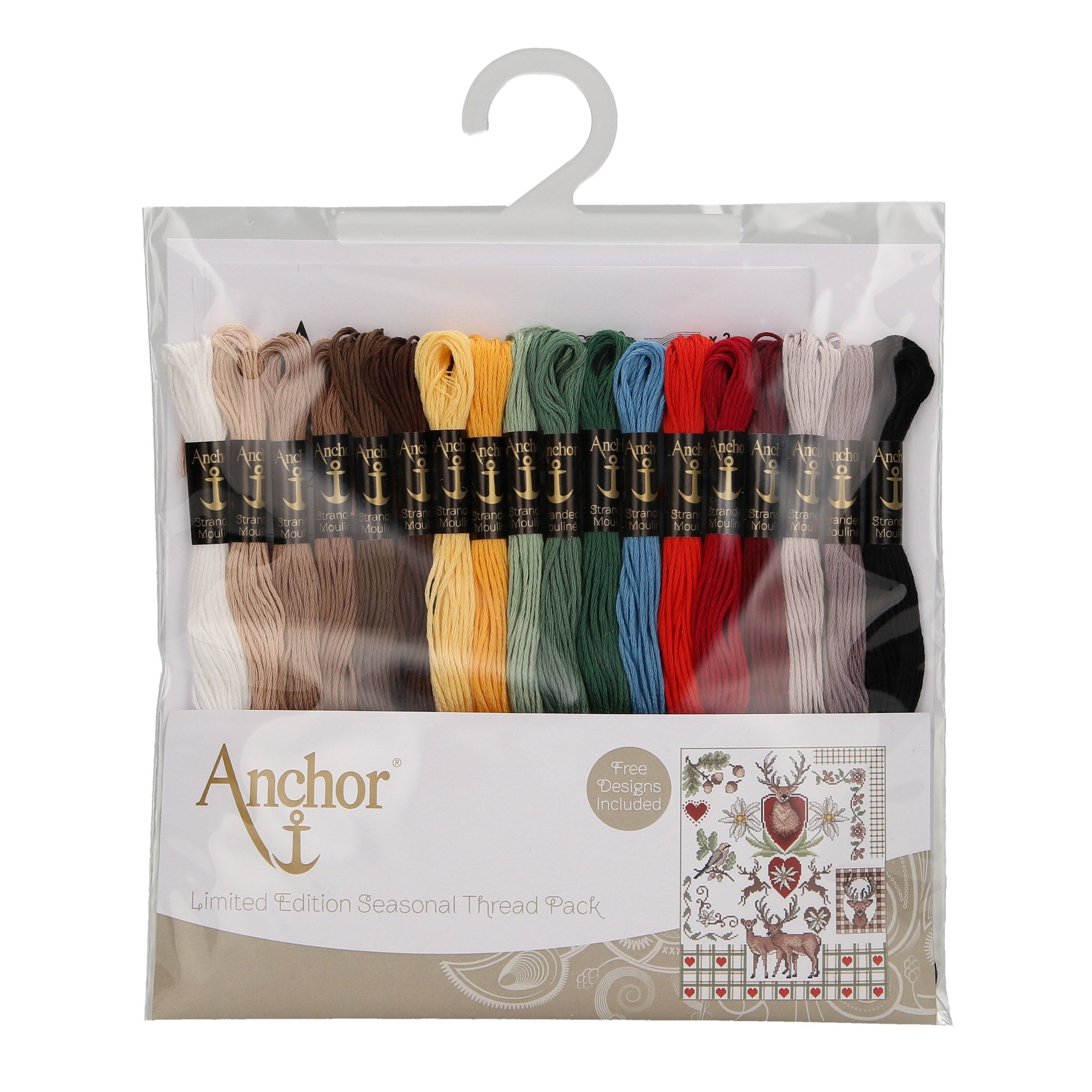 25 Anchor Multicolor 1335 Cross Stitch Cotton Embroidery Thread Floss/skein.  