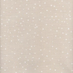 Fabric Flair 14 count Snow on Buff Aida - piece approx 44 x 50cm.