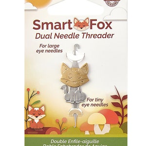 Hemline Butterfly Needle and Yarn Threader With 2 Cutters 