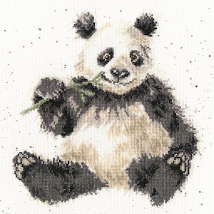 ハコニワカンパニーズ Bothy Threads XHD28 Wrendale Designs Bamboozled - Panda Bear