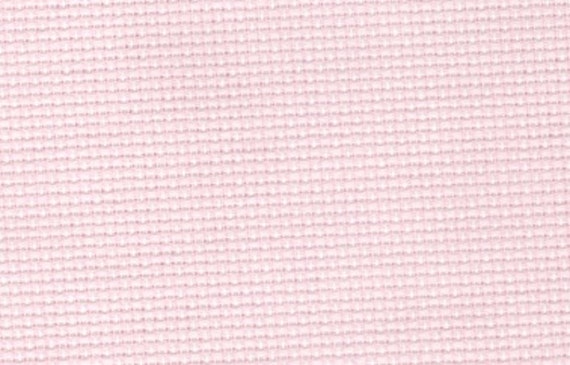 Zweigart Aida 14ct - Pale Pink 50 x 55cm Zweigart Aida 14ct - Pale Pink 50 x 55cm
