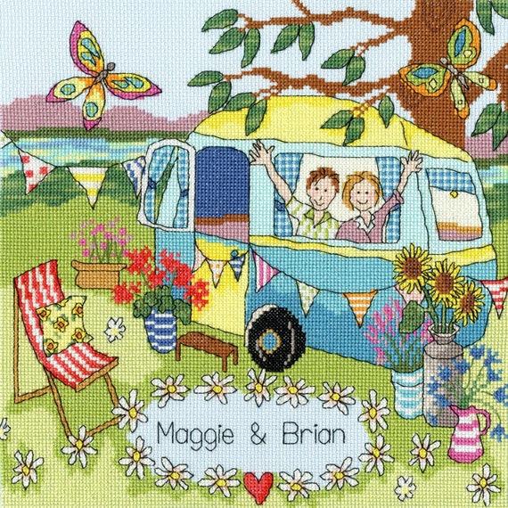 Bothy Threads Strandhut Kruissteek Set De Point De Croix beach Hut Fun, 37x15cm, Xjr19, Modèle De P 37x15 Cm Telpatroon Set Telpatroon Kruissteek 37x15 Cm