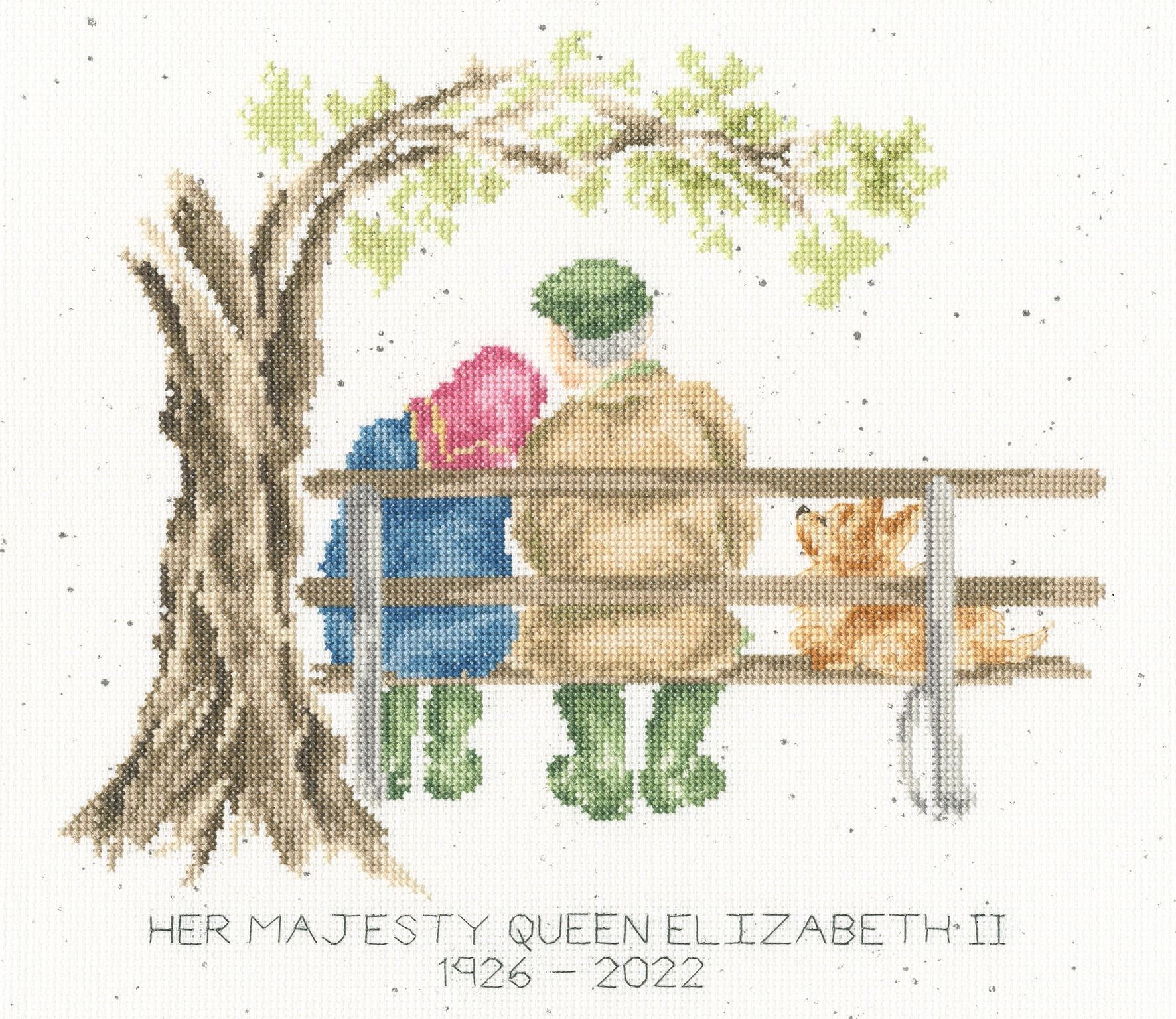 Bothy Threads Kreuzstich-Set „Die Besten Sachen“ – 19x12cm – Mit Garn, Nadel & Anleitung