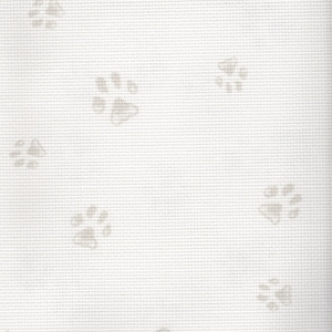 Fabric Flair 14 count Antique White Pawprints Aida - Lovely aida for cross stitch