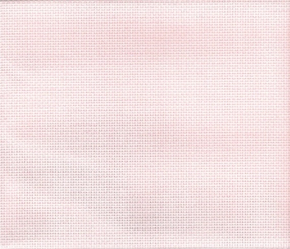 Zweigart Aida 14ct - Pale Pink 50 x 55cm Zweigart Aida 14ct - Pale Pink 50 x 55cm
