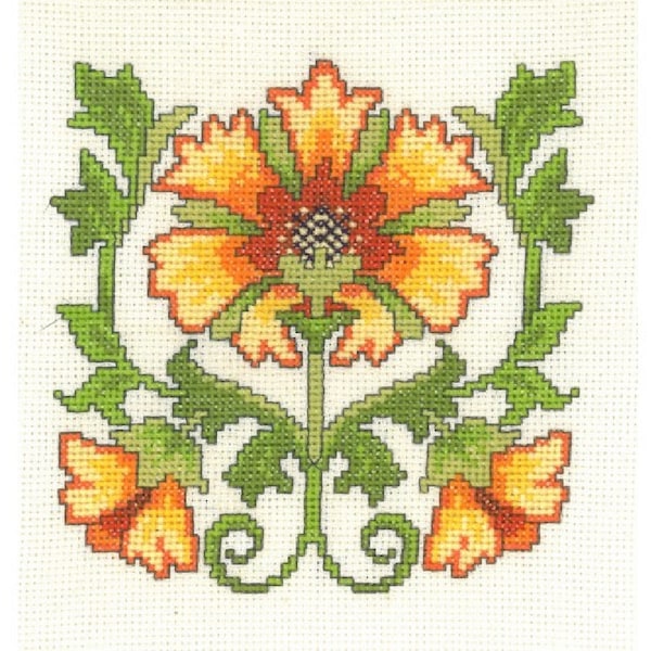 Art Nouveau Cross Stitch Pattern Etsy UK