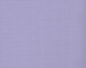 24"x 26" Counted Cross Stitch Fabric 18 Count Dusty Lilac Lavender Aida Cloth 24"x 26" Counted Cross Stitch Fabric 18 Count Dusty Lilac Lavender Aida Cloth