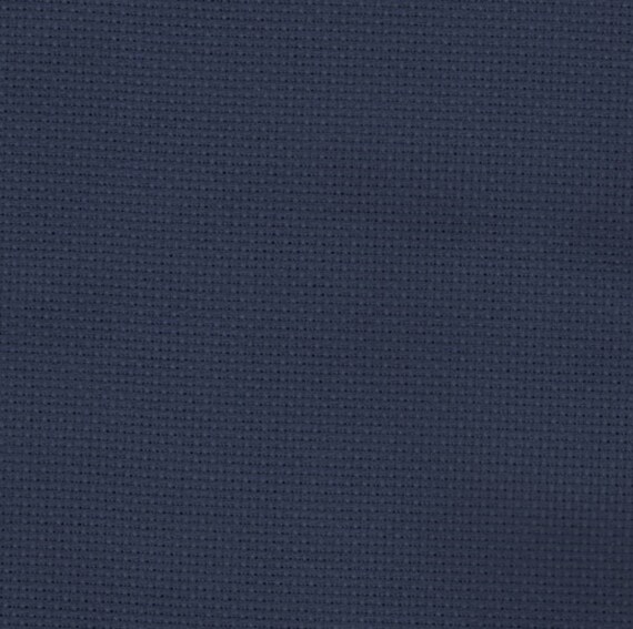 Zweigart Aida 14ct - Navy 50 x 55cm Zweigart Aida 14ct - Navy 50 x 55cm