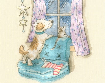 Bothy Threads XAJ17 The Magic of Christmas Counted Cross Stitch Kit by Anita Jeram