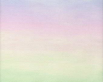 Fabric Flair - Fairy Meadow  14 count Aida.  Piece approx 44 x 50cm