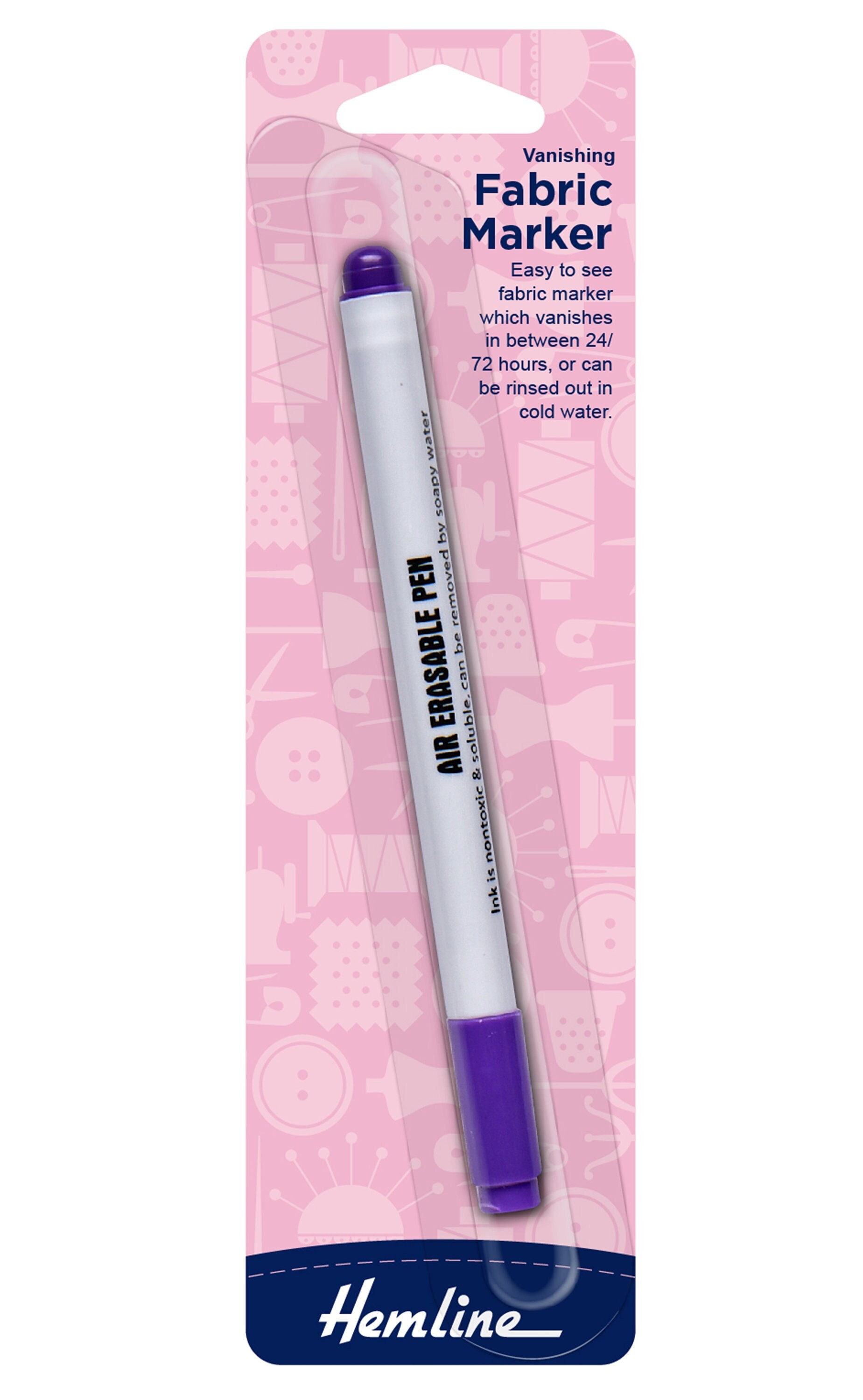 Dritz Disappearing Ink Combo Pack-Pink & Purple