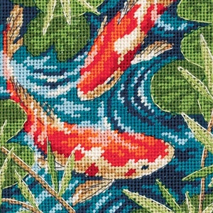 Dimensions Koi Pond Mini Needlepoint Kit