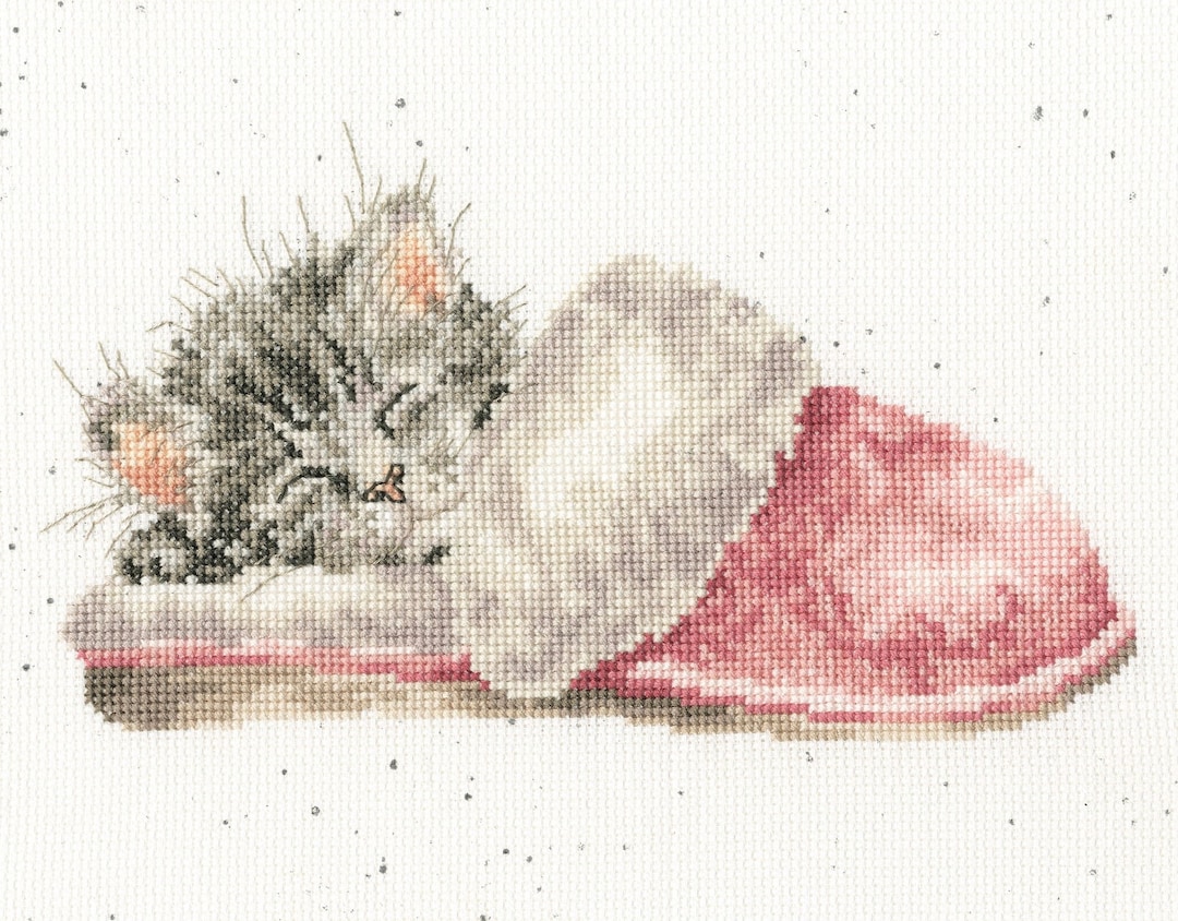 Bothy Threads Kreuzstich-Set 'Langhaarcollie' Von Hannah Dale (Wrendale) – 26x26 Cm, 14 Ct Aida, Inkl. Garn & Nadel
