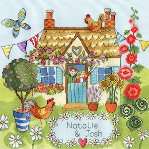 Bothy Threads XJR37 Our House Counted Cross Stitch Kit by Julia Rigby