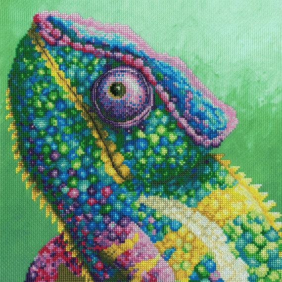 Letistitch Cross Stitch Set, Multicoloured, 26x26cm