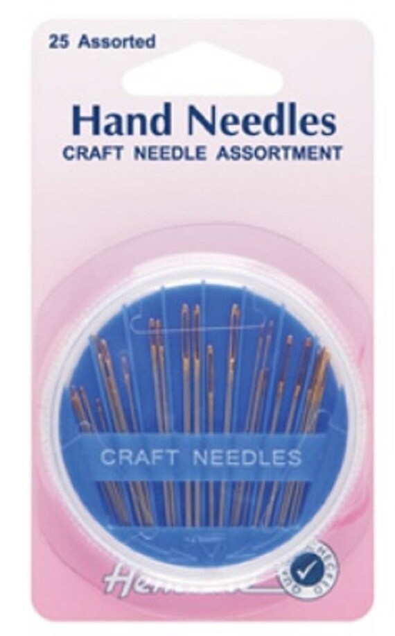 Hemline Hand Sewing Needles: Craft Assortment Compact Hemline Hand Sewing Needles: Craft Assortment Compact