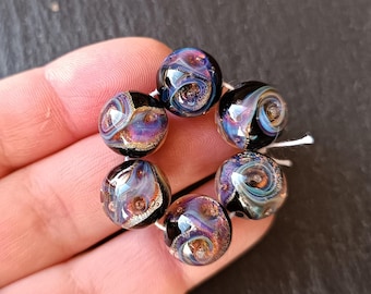 ヴィンテージ ムラーノ ミルフィオリ ガラス 花瓶、ハンドメイド