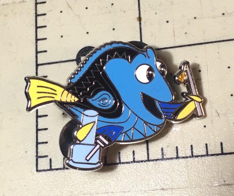 Dabbin Dory Hat Pin, Lapel Pin image 1