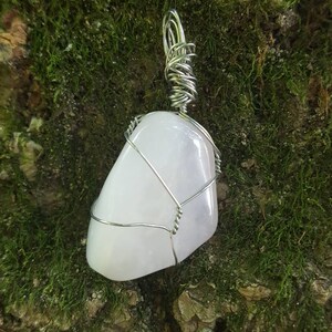 Rose Quartz Wire - Wrapped Pendant