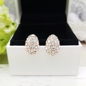 Sparkle Classic Romantic style bridesmaid glitter Earrings, Bridesmaid Jewelry Gift