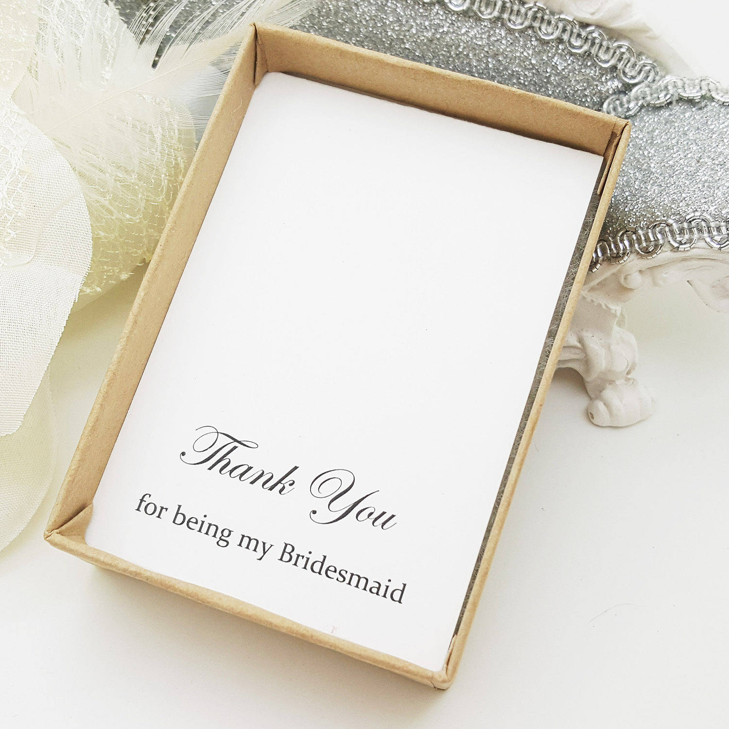 Jewelry Set message Gift BoxMessage Jewelry Gift Box Earring Etsy