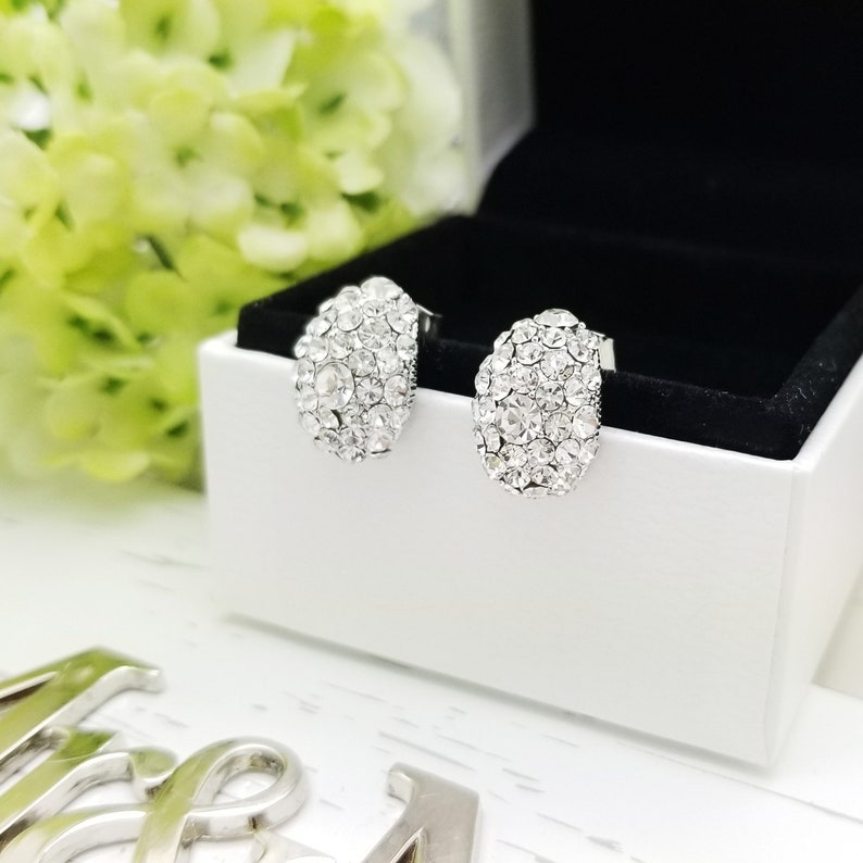 Sparkle Classic Romantic style bridesmaid glitter Earrings Bridesmaid Jewelry Gift